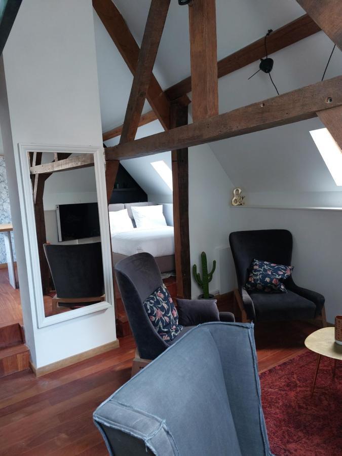 Loft De La Raquette Lägenhet Mons Exteriör bild